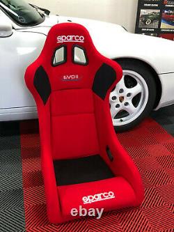 Édition Limitée Sparco Competition Evo II Qrt Racing Seat Red