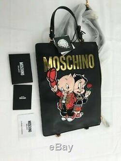 Édition Spéciale! Moschino Couture Jeremy Scott Porky Pig Petunia Pig Sac À Dos