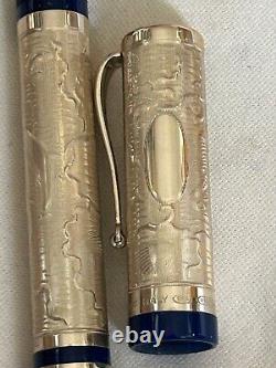 Édition limitée MONTEGRAPPA Cosmopolitan Oceanic de 500 pièces, plume en or 18K - Nouveau