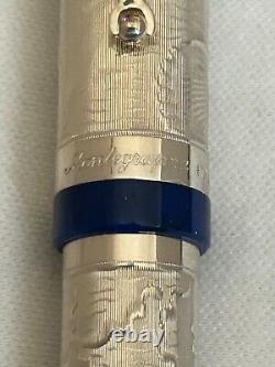 Édition limitée MONTEGRAPPA Cosmopolitan Oceanic de 500 pièces, plume en or 18K - Nouveau