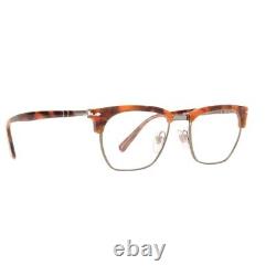 Édition spéciale Persol Tailoring Clubmaster Tort Silver Brnz Lunettes de vue Po3196v 1072 Nouvelles