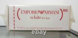 Emporio Armani White Pour Son 100 ML Red Edition Original, Scellé Discontinu