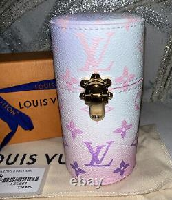 Étui à parfum de voyage Louis Vuitton Sunrise pastel NWT LS0551