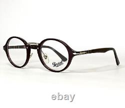 Eyeglass Persol Typewriter Edition Homme Round Acétate Eyewear 145-46 Italie Nouveau