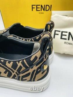 Fendi Women's Rise Ff Limited Edition Sneakers Taille 39 Nwb Authentique