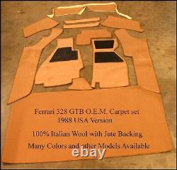 Ferrari 328 Gtb Us Version Oem Set Carpet