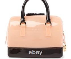 Furla Édition Limitée Candy Tweet Cookie Small Jelly Dome Bagn Msrp 349 $