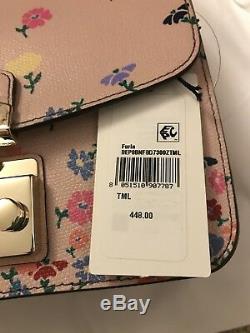 Furla Metropolis Floral Petit Sac En Cuir Limited Edition Pdsf 478 $