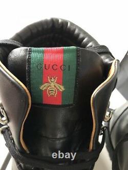 Gucci Limited Edition Hommes Noir Élégant Bottes Royaume-uni Taille 12