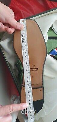Gucci Union Jack Horsebit Leather Boots Green Uk 7 Hommes/femmes Edition Limitée