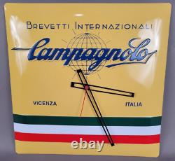 Horloge murale Campagnolo BREVETTI INTERNAZIONALI Édition limitée Cyclisme italien