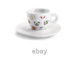 Illy Art Collection 25 Ensemble De 6 Tasses Cappuccino + Soucoupes Par Ipa Limited Edition