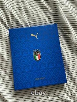 Italie Puma Authentic Player Issue Home Jersey Euro 2020 Boxset Edition Limitée $