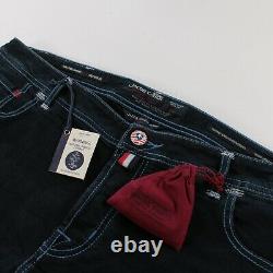 Jacob Cohen T.n.-o. Jeans Taille 42 In Dark Blue American Flag Special Edition USA