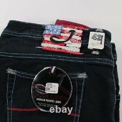 Jacob Cohen T.n.-o. Jeans Taille 42 In Dark Blue American Flag Special Edition USA