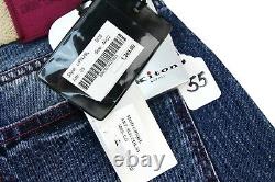 Kiton Napoli Jeans Limited Edition 14 De 50 Italie Sz 32 Nous 100% Coton Nouveau #55