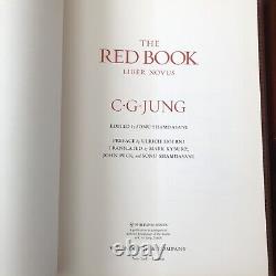 Le Livre Rouge Liber Novus de Carl G. Jung (2009, Relié) Première Édition Grand Format