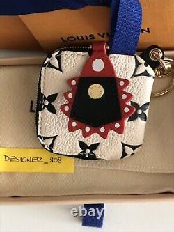 Louis Vuitton New Crafty Square Pouch 2020 Bag Charm Key Holder Limited Edition