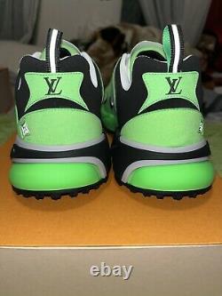 Louis Vuitton Runner Tatic Green Lv-us9 Trainer Sneaker Soho Miami