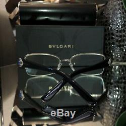 Lunettes Bvlgari Cristal Swarovski Limited Edition 2157-b Sapphire Sold Out
