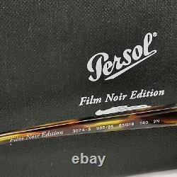 Lunettes de soleil Persol 2014 Édition Détective Film Noir Marron Bleu 3074-S 938/56 55mm