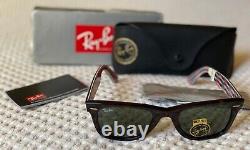 Lunettes de soleil Ray-Ban Wayfarer RB2140, 50mm, Édition spéciale imprimée, NEUVES