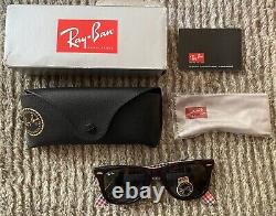 Lunettes de soleil Ray-Ban Wayfarer RB2140, 50mm, Édition spéciale imprimée, NEUVES