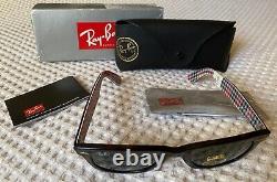 Lunettes de soleil Ray-Ban Wayfarer RB2140, 50mm, Édition spéciale imprimée, NEUVES