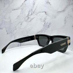 Lunettes de soleil VERSACE Noir Or Logo Médusa Édition Limitée Dwayne Wade 155mm