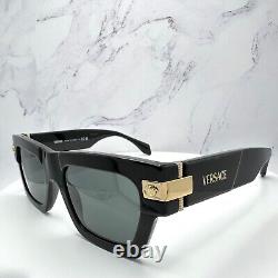 Lunettes de soleil VERSACE Noir Or Logo Médusa Édition Limitée Dwayne Wade 155mm