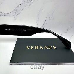 Lunettes de soleil VERSACE Noir Or Logo Médusa Édition Limitée Dwayne Wade 155mm