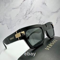 Lunettes de soleil VERSACE Noir Or Logo Médusa Édition Limitée Dwayne Wade 155mm