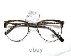 Lunettes de vue Persol 3197V Tailoring Edition marron Havane 52mm avec étui