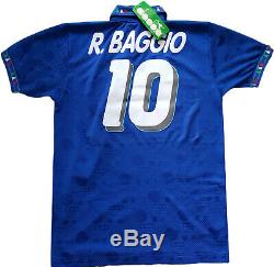 Maglia Italia 1994 Diadora Baggio USA 94 Coupe Du Monde Version M Player Mondiale