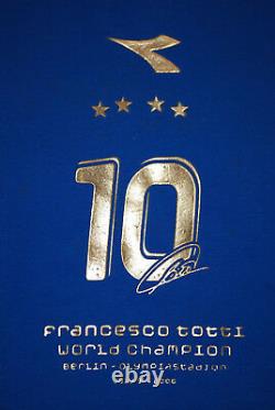 Maglia Totti Édition Limitée Italia 2006 World Champion New S Vintage World Cup