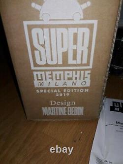 Martine Bedin Super White Memphis Milano Postmodern Lamp Special Edition 2019