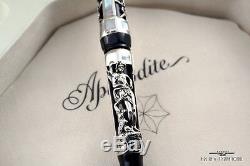 Montegrappa Aphrodite Limited Edition Silver Fountain Pen - # 469/1912
