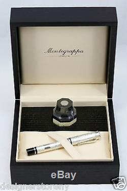 Montegrappa Limited Edition Cosmopolitan Victorienne London Silver Fountain Pen