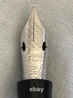 Montegrappa Nazionale, Édition Limitée de 100 stylos-plume, plume 14K EF neuve.