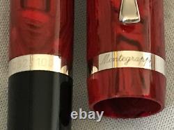 Montegrappa Nazionale, Édition Limitée de 100 stylos-plume, plume 14K EF neuve.