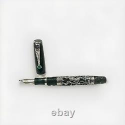 Montegrappa Zodiac Oriental Singe, Édition Limitée F Pointe Numéro de Série #2/1912 Rare