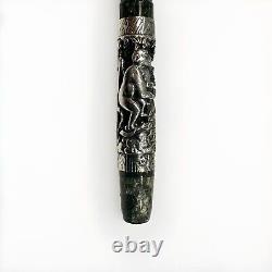 Montegrappa Zodiac Oriental Singe, Édition Limitée F Pointe Numéro de Série #2/1912 Rare