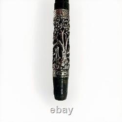 Montegrappa Zodiac Oriental Singe, Édition Limitée F Pointe Numéro de Série #2/1912 Rare