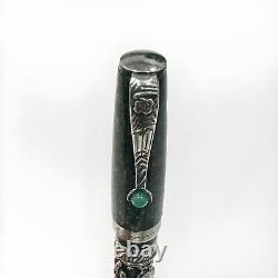 Montegrappa Zodiac Oriental Singe, Édition Limitée F Pointe Numéro de Série #2/1912 Rare