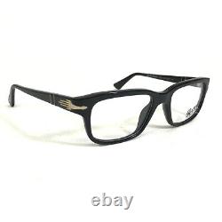 Montures de lunettes Persol 3073-V 95 Édition Film Noir Noir Argent 52-18-145