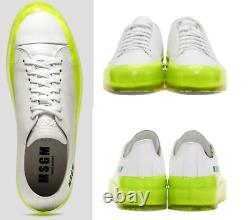 Msgm Rbrsl Rubber Soul Edition Fluo Floating Sneakers Chaussures Trainers 39