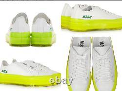 Msgm Rbrsl Rubber Soul Edition Fluo Floating Sneakers Chaussures Trainers 43