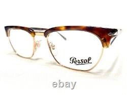 NOUVEAU Persol PO3196-V 24 Édition Tailoring Montures de lunettes pour hommes en écaille 51/19