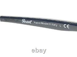 NOUVEAU Persol PO3196-V 95 Édition Tailoring Montures de lunettes pour hommes Noir/Doré 53/19