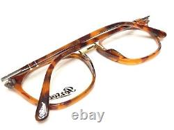 NOUVELLES montures de lunettes Persol PO3209V 1072 Édition machine à écrire Tortoise 52/21145